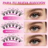 Kit Pestañas Volumen 40d 50d Nycaar Con Pegamento Diy