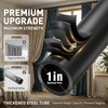 AKTOP Extra Long Room Divider Tension Curtain Rod, Adjustable 3.5-11ft(H)