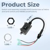 TOSRWGLL 101610 Replacement Switch Cable Assembly for Proteam AviationVac, LineVacer