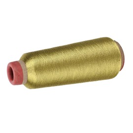 Durable Polyester Sewing Thread, Perfect for DIY Embroidery Machine Projects, Ideal for Hand Sewing (Gold)