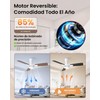 Airwit Ventilador de Techo 41", Reversible, 5 Aspas