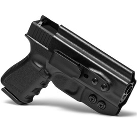 Concealment Express Tuck IWB KYDEX Holster fits Ruger LCR/LCRx | Ambidextrous | Black - Rounded Gear