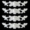 Ornament for Stucco Moulding Plastic Unpainted White Modern Ornaments in