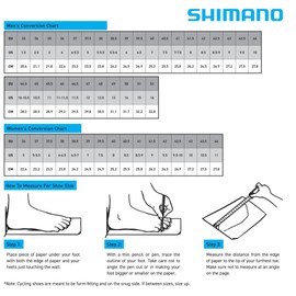 SHIMANO SH-RC302 Bicycle Shoes, Navy, 8.5-9 Men