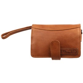 Hill Burry Genuine Leather Bag, High-Quality Vintage Buffalo Leather Travel Purse, Practical Organiser with Many Compartments, Wallet, Purse, brown, Vintage