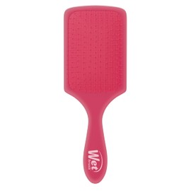 Wet Brush Paddle Detangler Hair Brush, Pink Frost - Ultra-Soft IntelliFlex Detangling Bristles with AquaVent Design - Spread Hair Treatments Evenly - Glides Through Tangles For All Hair Types