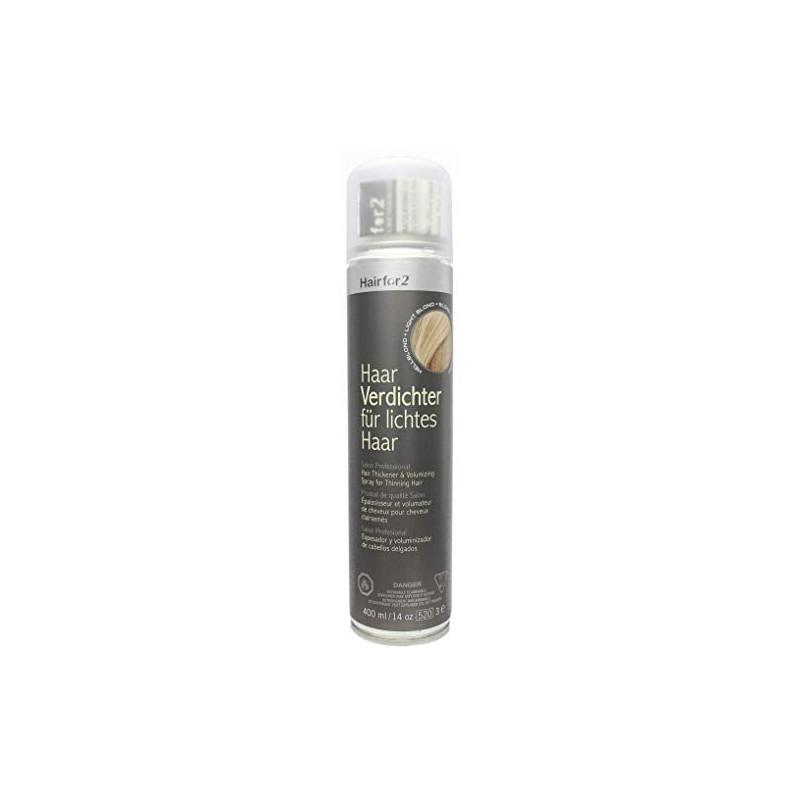Hairfor2 Haarverdichtungsspray gegen lichtes Haar | Haarpuder | Streuhaar |