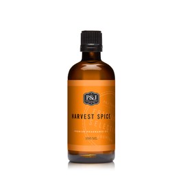 P&J Trading Fragrance Oil | Harvest Spice Oil 100ml - Candle Scents for Candle Making, Freshie Scents, Soap Making Supplies, Diffuser Oil Scents