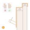 JOGEL & PETZ® Flipchart Door Hook, Space-Saving Alternative to Flipchart