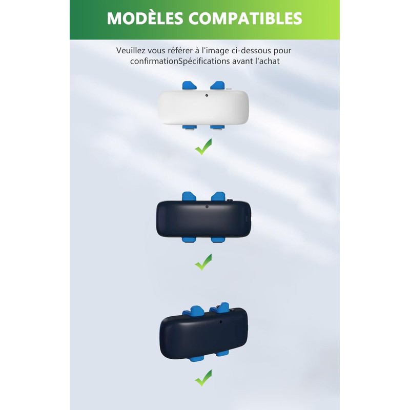 Bouge Flexible Clips for Tracti GPS Dog 4 - Dog