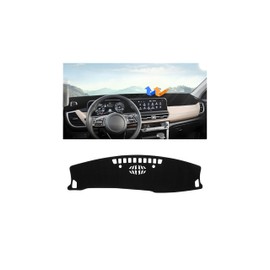 Autorder - Tapete para salpicadero para Kia Seltos 2024 2025 2026, accesorios para salpicadero, tapete de franela para salpicadero, protector de rayos UV