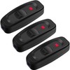 Greluma 3 Pcs 250V 10A Inline Switch Cable Device Switch