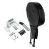 TCMT Black Front Rider Driver Backrest Pad Fit For Harley