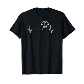 Karate Heartbeat Pulse - Funny Karate Fighter Maglietta
