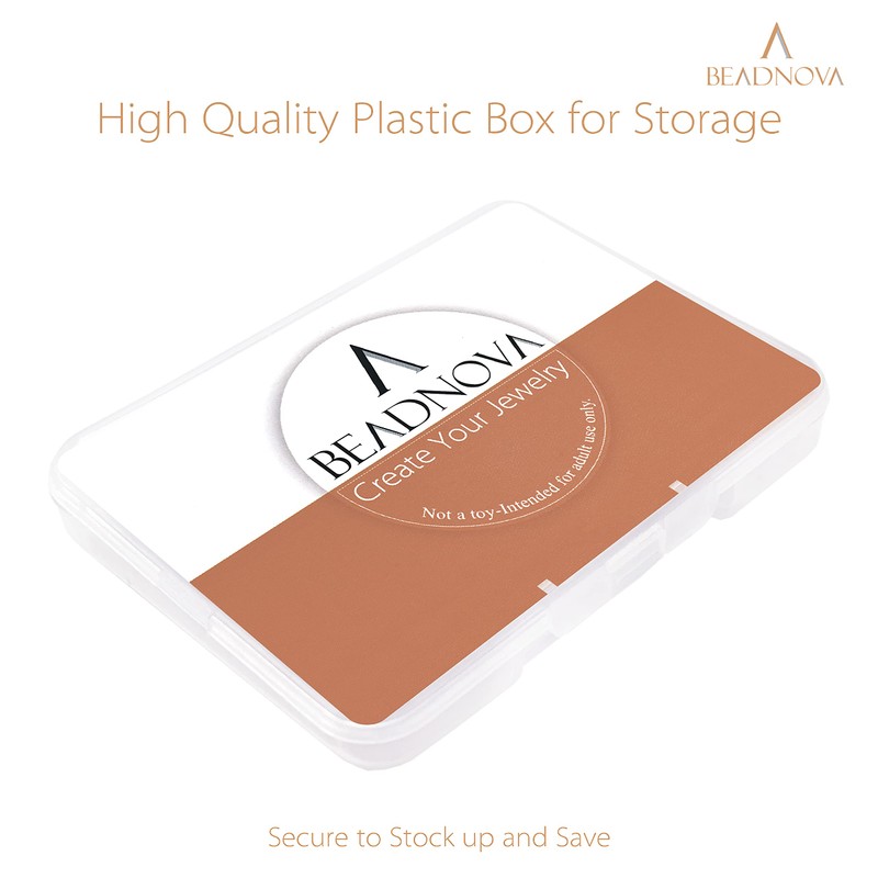 BEADNOVA Cabochon Setting Post 60pcs Blank Earring Studs 8mm Stainless