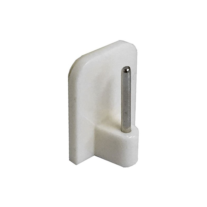 Fort Fasteners Curtain Wire End Hooks for Upvc Windows White