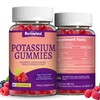 2 Pack Potassium Supplement Gummies 1000mg, Potassium Gummies for Adults,