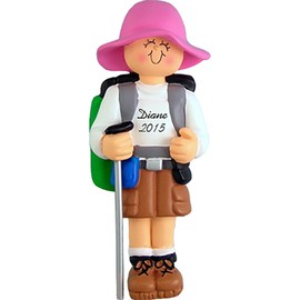 Ornament Central Hiker Girl Ornament