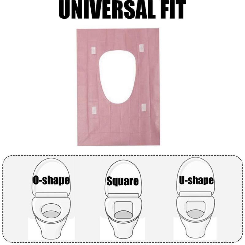 Disposable Toilet Seat Cover, 20/30/50pcs Disposable Toilet Seat Covers, Pastel