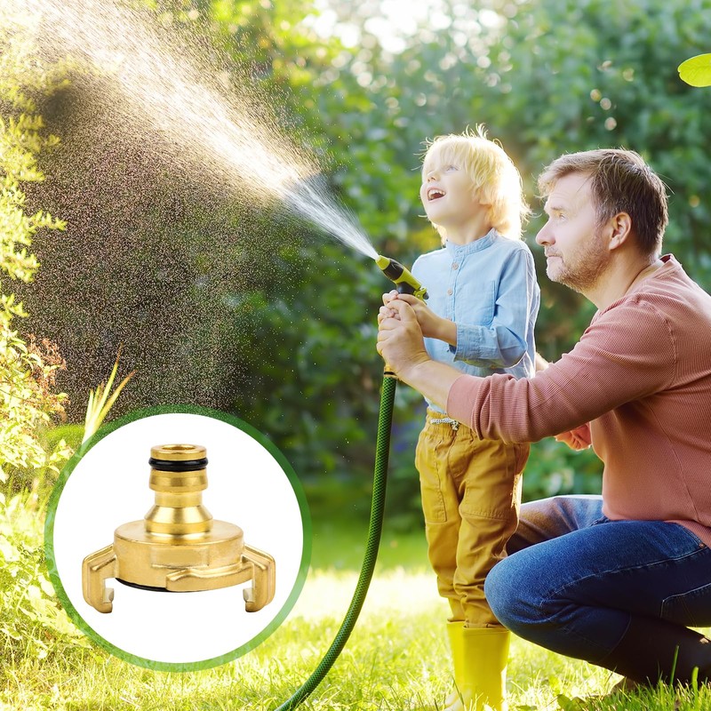Garden Hose Quick Couplings, Quick Coupling with 1/2 Inch Compatible