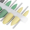 Dental Silicone Rubber Polisher Grinding Head Stainless Steel Shank Dental