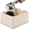 Espresso Knock Box, Durable ABS Coffee Grounds Dump Bin, Anti-Slip