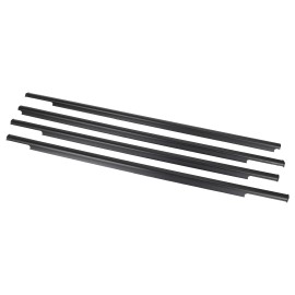 For Mitsubishi Outlander 2006-2012 Car Outside Window Weatherstrip Seal Belt MouldingSpecification: C166-A319-BLK