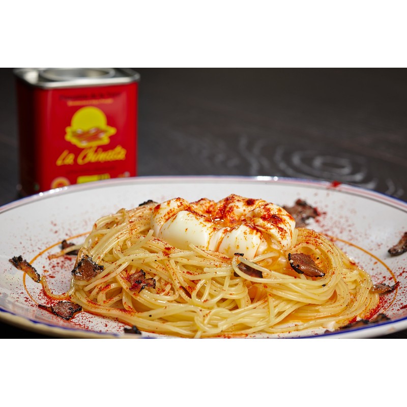 La Chinata Sweet Smoked Paprika Flakes in Grinder Gluten Free