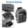 WMPHE Dual Door Window Switch Glass Control Compatible with Paccar