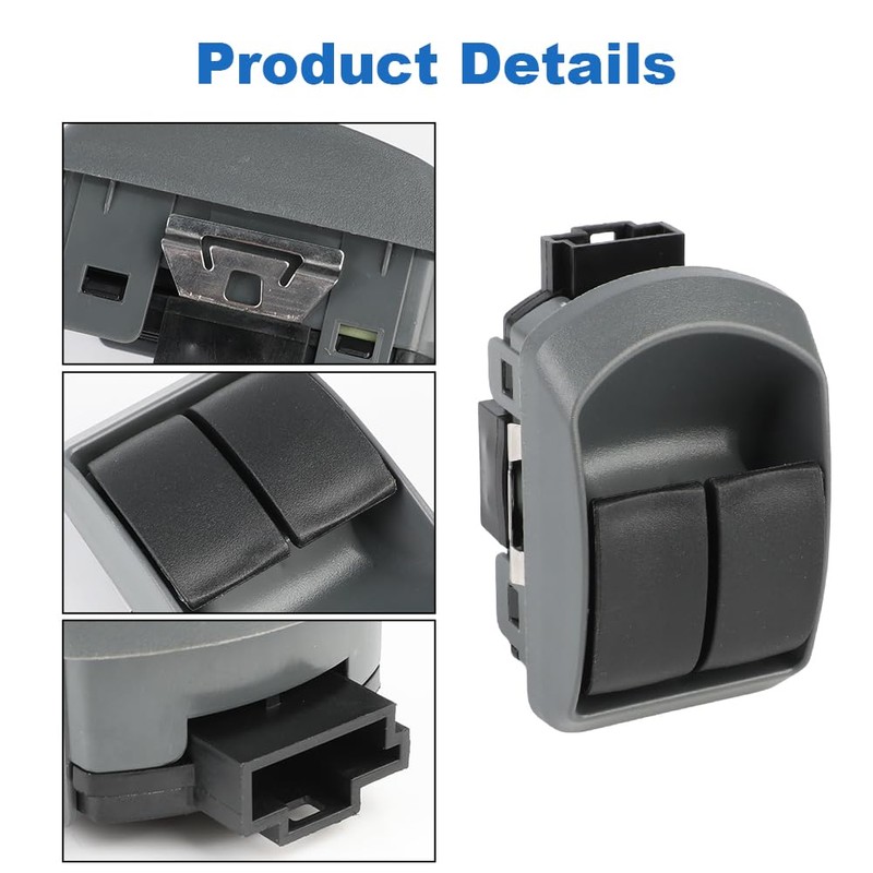 WMPHE Dual Door Window Switch Glass Control Compatible with Paccar