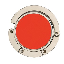 eBuyGB 1209505 Folding Purse Hook Portable Handbag Hanger, Red,7 cm