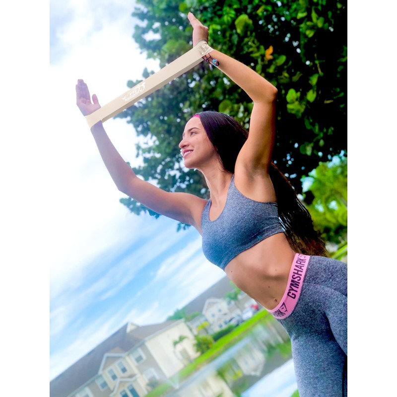 Fit Simplify Resistance Loop Exercise Bands with Instruction Guide and