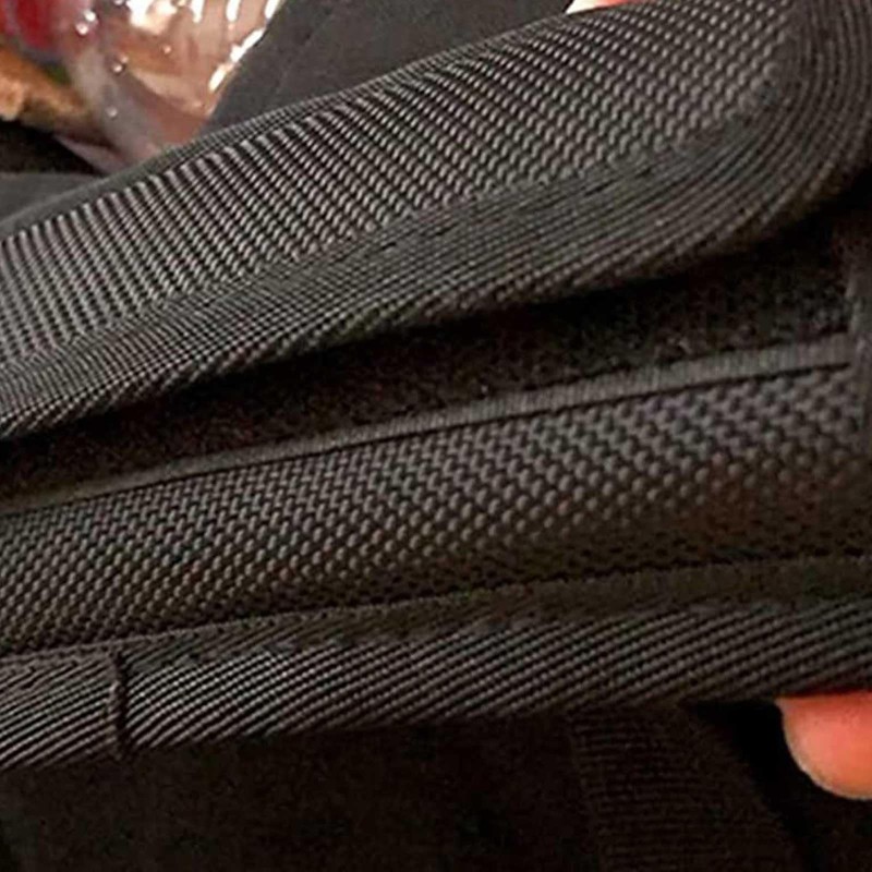 Black Universal Shoulder Strap Pads Replacement Shoulder Pad Air Cushion