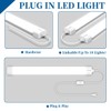Airand Utility LED Shop Light Fixture 2FT 4FT with Plug,