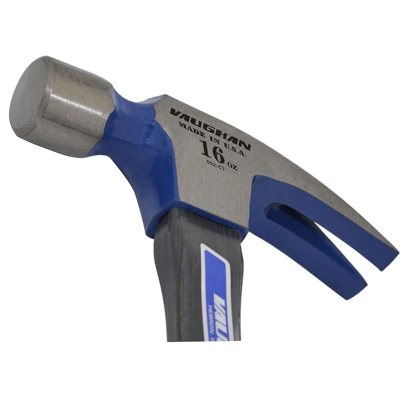 Vaughan 124-10 FS99 Straight Claw Fiberglass Hammer, 16-Ounce