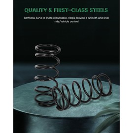 SCITOO 2Pcs Rear Suspension Coil Spring Set Fits 2000 2001 2002 2003 2004 for Nissan Pathfinder with 81115 550202W601 Coil Springs