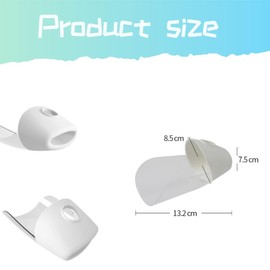 HIDOSNG Faucet Extender, Tub and Sink Handle Extender for Babies, Splash Proof Faucet Accessories Faucet Extension Fits Most Faucets, Safe to Rinse Baby's Hands, Fun Way to Improve Children Hygiene