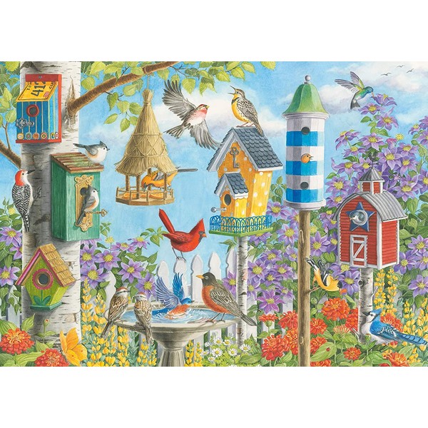 Ravensburger 16436 Home Tweet Home 300 Piece Large Pieces Jigsaw Puzzle for Adults - Every Piece is Unique, Softclick Technology Means Pieces Fit Together Perfectly