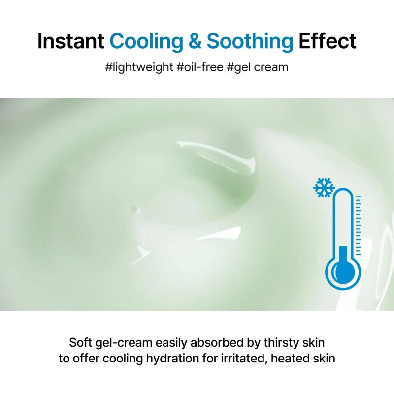 celimax Cica Soothing CreamFresh Cica Extract Oil Free,Hydrating,Moisturizing,Calming,Dry Oily Combination