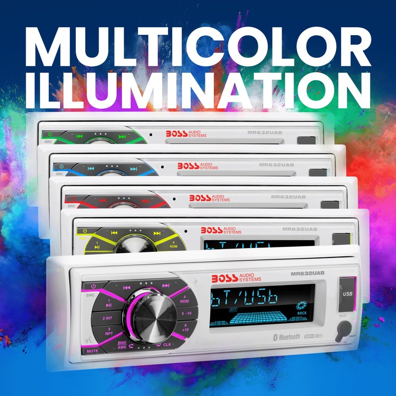 Boss Audio MR632UAB Marine Flash Audio Player