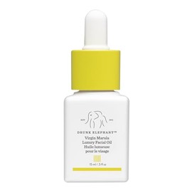 Drunk Elephant Virgin Marula Luxury Facial Oil - Gluten-Free and Vegan Anti-Aging Skin Care and Face Moisturizer (15ml/ 0.5 fl oz)