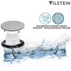 VILSTEIN Shower Tray Siphon, 90 mm Shower Drain with Odour