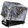 Yatixapu Toaster Cover 4 Slice, Gray Marble, Waterproof Polyester, Drawstring