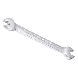 CoCud Thin Open End Wrench, Metric 5.5mm x 7mm, Double Ended 15 Degree Offset Slim Wrench - (Applications: for Thin Nuts, Narrow Spaces), 1-Pieces
