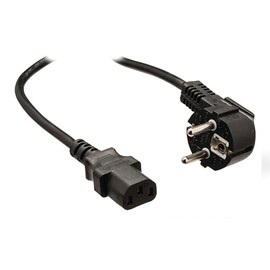 TronicXL Power Cable Short IEC Power Cable 0.4 m I IEC-320-C13 Cold Appliance Connection Cable I F CEE 7/4 Earthing Contact Plug 40 cm