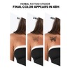 UBICA Floral Semi Permanent Tattoo Realistic Rose Temporary Tattoo 2