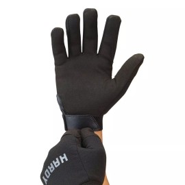 Hardy 3 Pairs Mechanic Gloves Light Duty Work Gloves 50% synthetic leather 36% Spandex - L