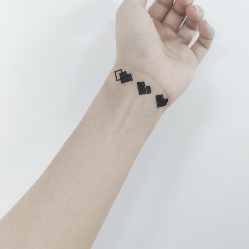 Bana Flor Tatuajes Temporales Impermeable Mujer Hombro Clavícula Sexy Tatuaje