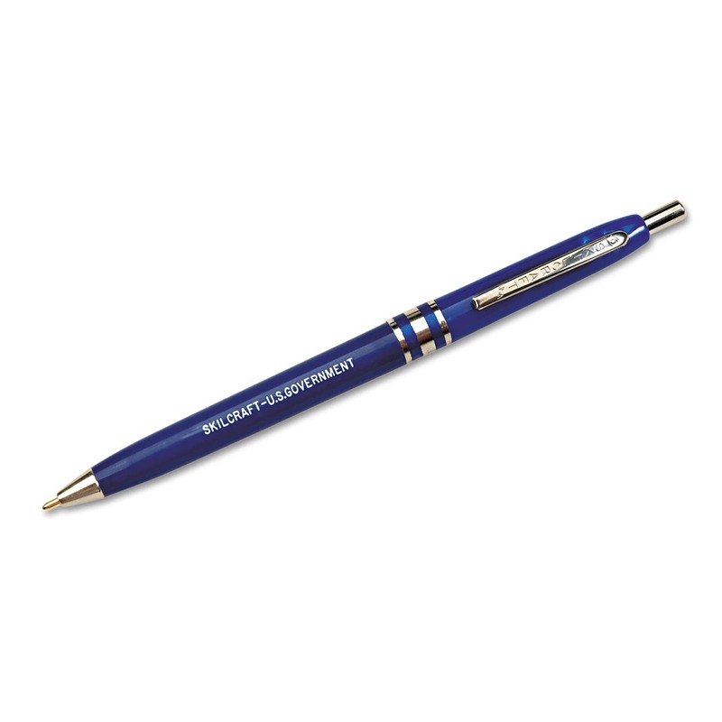 AbilityOne - U.S. Government Pen - Medium Point, Blue Ink