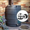 Stainless Steel 304 Tank Bulkhead Fitting With 2 Rubber Ring,Double